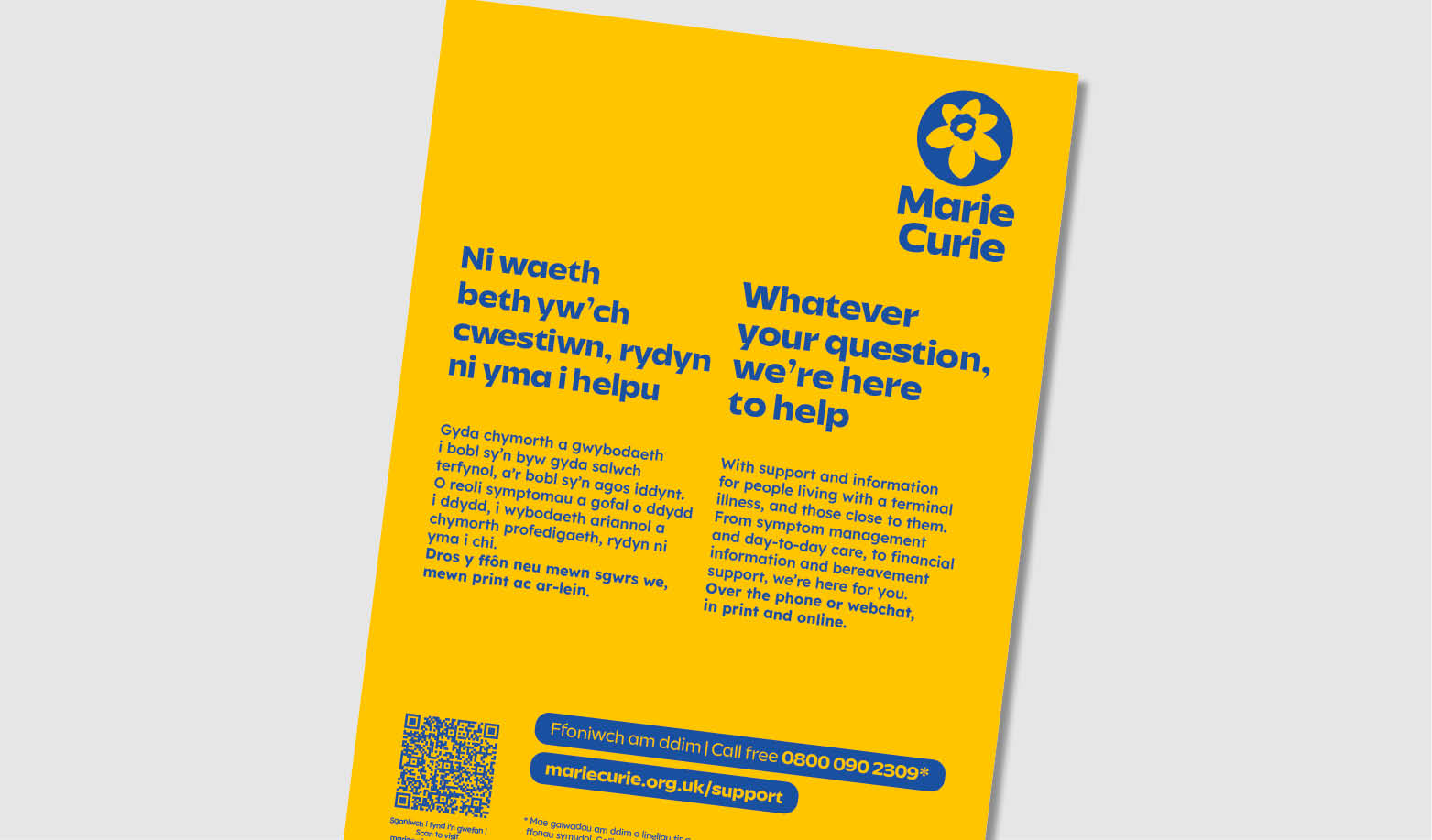 Information and Support Service Poster (Welsh)