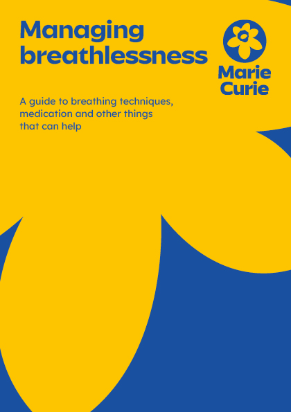 Publication image for managing breathlessness