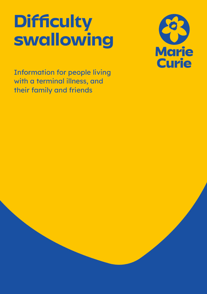 Publication image for difficulty swallowing