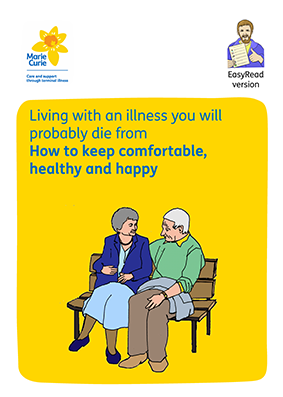 Publication image for easy read - how to keep comfortable, healthy and happy